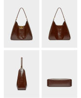 Bolso de cuero de vaca de primera capa, bolso de hombro portátil de gran capacidad - details 28