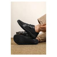 Zapatos descalzos minimalistas para hombre, zapatillas de punta ancha Zero Drop, malla transpirable, zapatos planos informales con cordones para caminar - details 20