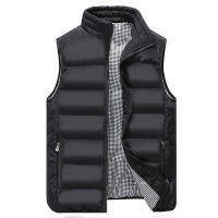 Chaleco cálido de alta calidad de marca para hombre, marca de moda de lujo de otoño e invierno, chaqueta sin mangas a prueba de viento para exteriores - details 6