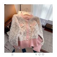 Chaqueta tipo suéter de estilo francés para mujer, cárdigan de punto súper hermoso grueso y de alta gama para otoño e invierno - details 6