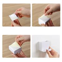 Caja de almacenamiento montada en la pared, organizador de Control remoto, soporte para enchufe de teléfono móvil, contenedor de carga colgante - details 1
