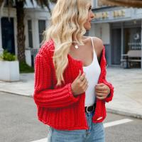 Chaqueta de Punto para Mujer Vintage Coreana Cuello en V, Moda Tendencia 2024, Attractiva - details 10