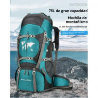 70 litros de gran capacidad bolsa de senderismo oxford tela al aire libre senderismo bolsa de hombro viajes camping soporte mochilas - details 3