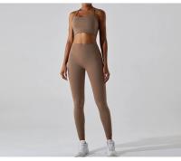 Pantalones de Yoga para Correr - Secado Rápido sin Costuras - Levantamiento de Cadera - Leggings Deportivos de Nylon - Ideal para Primavera/Verano - details 15