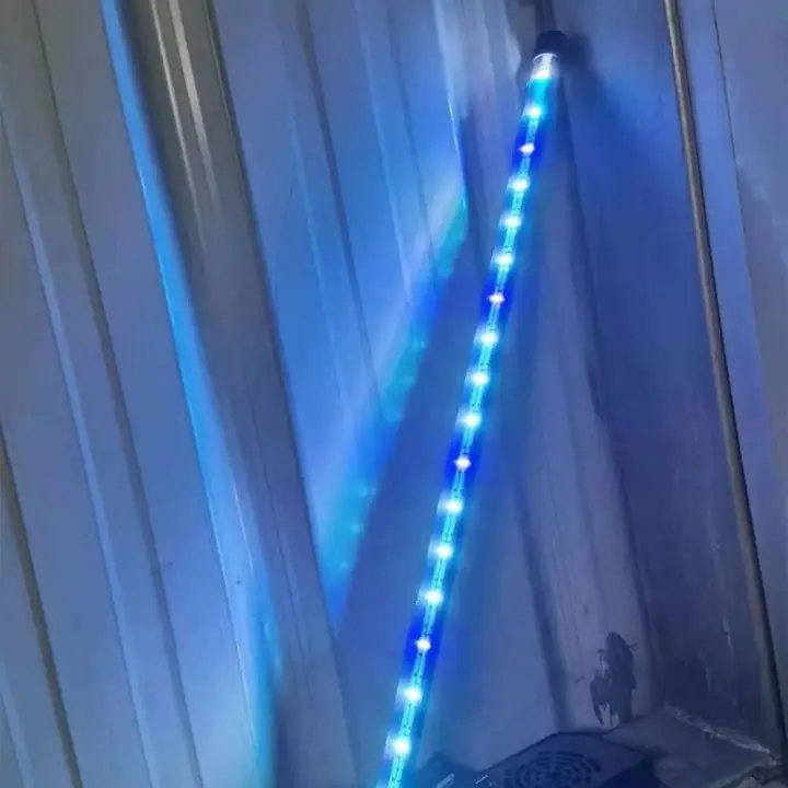 Luces LED subacuáticas con ventosas, iluminación para peceras, luces de colores mejoradas, USB, impermeables, decoración de acuario doméstico - 1