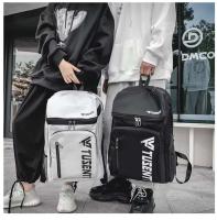 Mochila de viaje multifuncional, ligera, de gran capacidad, Unisex, con estampado de letras, impermeable, bolso escolar para deportes al aire libre - details 16