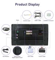 Srnubi Radio de coche 2 Din 12 Auto Carplay Universal 7 "9" reproductor Multimedia para Nissan Honda Toyota Lada Hyundai - details 28