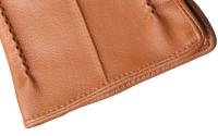 Guantes de piel de oveja para mujer, manoplas cortas de terciopelo fino para pantalla táctil, de cuero, de buena calidad, para invierno, 2226 - details 93