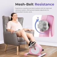 Bicicleta estática Inteligente, Mini pedaleador bajo encimera con Doble función para Personas Mayores, opcionalmente con aplicación Gratuita SunnyFit y Magnetic - details 12