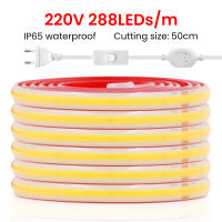 GAHADA Luz de Cinta LED Adhesiva Tira de Luz LED Flexible para Decoración al Aire Libre Impermeable IP65 Lámpara de Habitación para el Hogar 220V - details 0