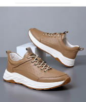 Zapatos de cuero de piel de vaca de primera capa, deportivos, casuales para hombres, moda - details 26
