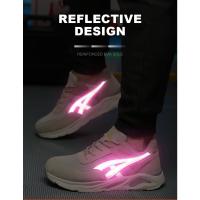 Zapatos De Seguridad Para Hombre Y Mujer 2024 Suela Antipinchazos Indestructible Transpirable Con Punta De Acero Botas De Trabajo Con Malla Tamaño True Fit - details 13