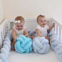 Almohada de Felpa para Cama de Bebé con Cola Anudada Decoración de Habitación Infantil Seguridad Rail de Cama Recomendado Unisex Año Recommendado: Bebé Edad Recomendada: Unisex - details 4