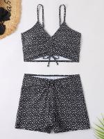 Conjunto de Bikinis de cintura alta para mujer, bañadores trenzados, traje de baño para mujer, microbikinis de realce, ropa de playa a la moda 2023 - details 4