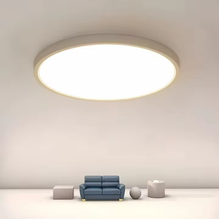 Luz de techo LED ultradelgada 25 mm impermeable redonda Ø30 CM LED, lámpara regulable - 1