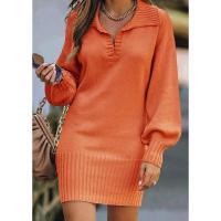 Suéteres de moda para mujer, vestidos informales con cuellos enrollados. - details 1