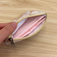 Monedero Mini de Cierre Floral Mini Bolso de Maquillaje de Viaje de Algodón - details 2