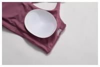 Sujetador Deportivo Sexy para Mujeres Top de Gimnasio Entrenamiento Correr Cruz Yoga Sujetador de Yoga Stretch Ropa Interior Fitness para Mujeres Material de Nylon Temporada Primavera/Verano - details 35