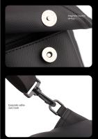 Bolso de pecho Simple de gran capacidad para hombre, riñonera informal impermeable para hombre, bolso multifuncional para teléfono móvil de estilo coreano para niños - details 5