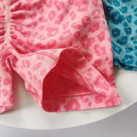 Shorts de Pantalón de Leopardo de Alta Estirabilidad Monos sin Costuras, Cintura Enfriada, Levantamiento de Cadera para Fitness, Correr, Yoga - details 8
