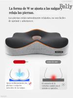 Cojín de espuma viscoelástica para asiento de oficina, almohada ortopédica para aliviar el dolor de glúteos, soporte para la cintura - details 7