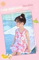 Traje de Baño de Princesa para Niñas Verano 2023 Diseño de Tela Trenzada Estilo de Playa para Niños - details 0