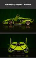 Bloques de construcción de coche deportivo de carreras de alta tecnología, modelo de carreras famoso, juguetes para niños, regal - details 10