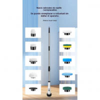 Cepillo Eléctrico Multifuncional de Limpieza Mango Largo con Extensión Telescópica para el Hogar - details 2