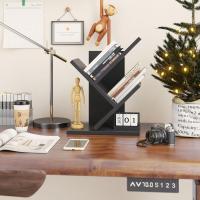 Estantería de árbol, Librería Alta de 6 Niveles Estantería Estrecha de madera con cajones para Sala de Estar, Dormitorio 38×19×112CM Marrón Rústico - details 88
