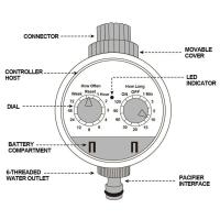 Manguera electrónica de protección ambiental para exteriores, temporizador, controlador de aspersor automático, grifo - details 10