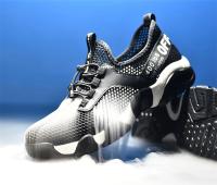 Nuevo Modelo 2025 Zapatos De Seguridad Con Punta De Acero Para Hombre Y Mujer, Zapatillas Informales Reflectantes, Ligeras, Transpirables, Para Evitar Perforaciones, Botas Protectoras, Novedad De 2023 - details 4
