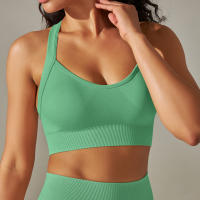Hamidou-Top Sexy para mujer, sujetadores deportivos para Yoga, Fitness, belleza, espalda elástica, transpirable, ropa interior femenina, Tops - details 28