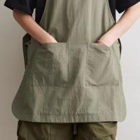 Delantal de limpieza ajustable de alta calidad, delantal impermeable de poliéster con bolsillos, delantal de cocina transpirable anticontaminación para el hogar - details 6