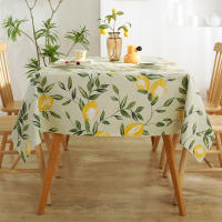 Estilo Pastoral impermeable a prueba de aceite lavable hogar mantel Rectangular cubierta cocina mesa de comedor Decoración - details 5