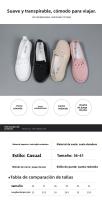 Zapatos de mujer cómodos zapatos de mamá tejidos con mosca con pedal cómodos zapatos de mujer - details 2