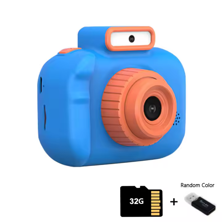 Cámara Digital Dual para Niños Functionalidad Multifunctional with Tarjeta de Memoria - 1