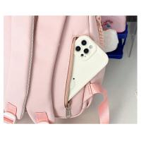 Nueva mochila para mujeres, estudiantes de secundaria de escuela primaria, gran capacidad, alto valor, mochila versátil, mochila de color contrastante para mujeres - details 15