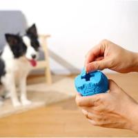 Juguetes de goma para mascotas, juguetes de dentición para lamer, rompecabezas multifuncional resistente a las mordeduras, pelota para perros - details 0