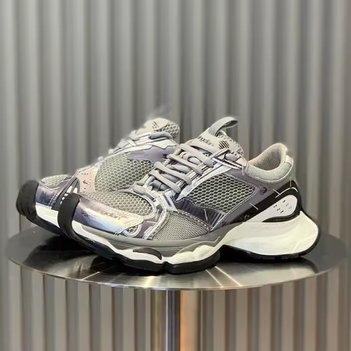Zapatillas Retro de Plataforma para Hombres y Mujeres Estilo Distressado Distintivo - 1