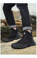 Zapatos de senderismo de alta calidad para hombre, zapatillas impermeables para escalada de montaña, calzado antideslizante para acampar, botas de Trekking informales para deportes al aire libre - details 4