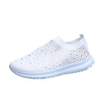 Zapatos individuales informales de estilo deportivo para mujer, Flyknit con diamantes de agua a la moda, primavera 2023 - details 0