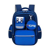 Mochila infantil de retales multicapa de nuevo color 2025 con gran capacidad y fácil almacenamiento, billetera desmontable para estudiantes - details 3