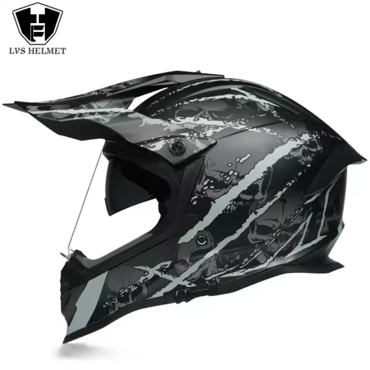Casco de motocross atv, todoterreno, carreras - 1