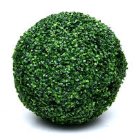 Bola de topiario Artificial, Bola de hierba de eucalipto, bolas decorativas de boj de imitación para centro comercial, decoración de Navidad - details 4