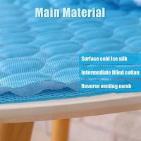 Almohadilla de hielo para mascotas, alfombrilla de refrigeración para perros pequeños y grandes, cama de verano para perros - details 2