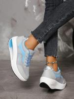 Zapatillas Deportivas Casuales Nuevas Otoño 2023 para Mujer Moda Transpirable Malla Zapatos Planos con Plataforma Zapatos Vulcanizados - details 21
