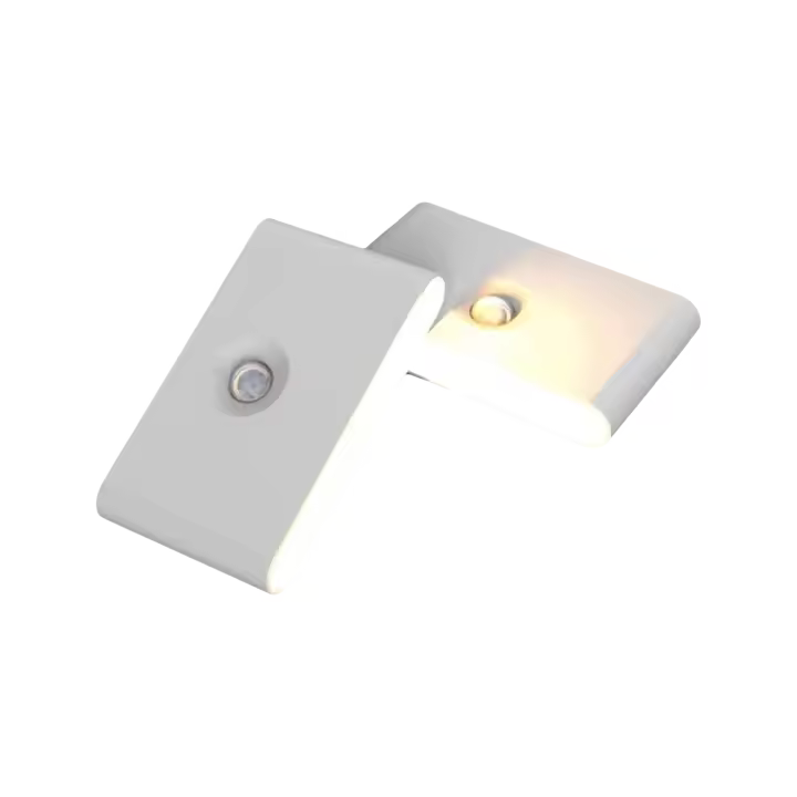 Luz Nocturna LED Con Sensor De Movimiento Recargable Por USB Para Armario Cocina Escaleras Luz De Noche Rectangular Para Gabinete Y Escaleras - 1