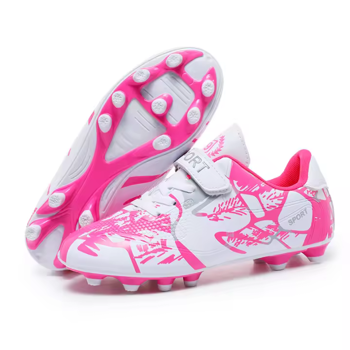 Botas de Fútbol de Cuero de Alta Calidad para Niños Zapatos Deportivos Profesionales para Hielo - 1