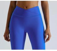 Mallas de Yoga para mujer, Leggings deportivos de cintura alta, elásticos, sin costuras, para gimnasio - details 10