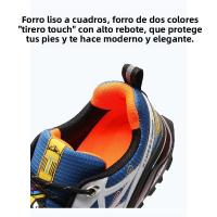 Zapatos de Correr para Tierras Exteriores Más Tamaño, Antideslizante, Transpirable para Hombres de Senderismo - details 10